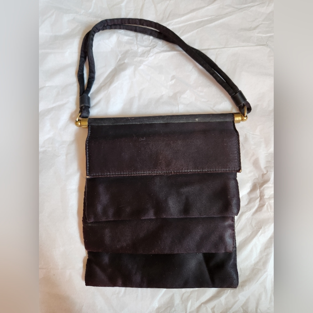 Ingber black vintage purse